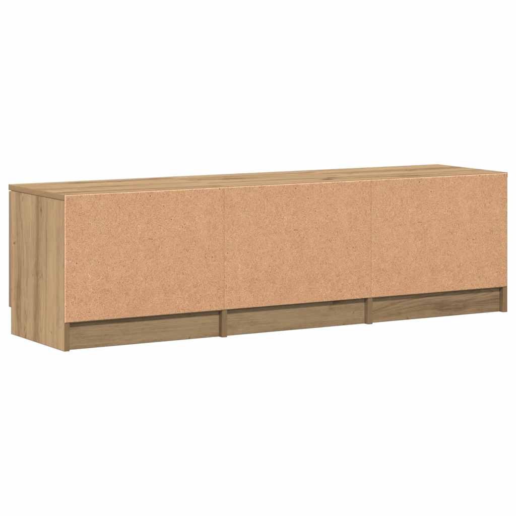 Mobile TV-Credenza TV-Console TV Artisan Rovere 140x35x40 cm Legno ingegnerizzato