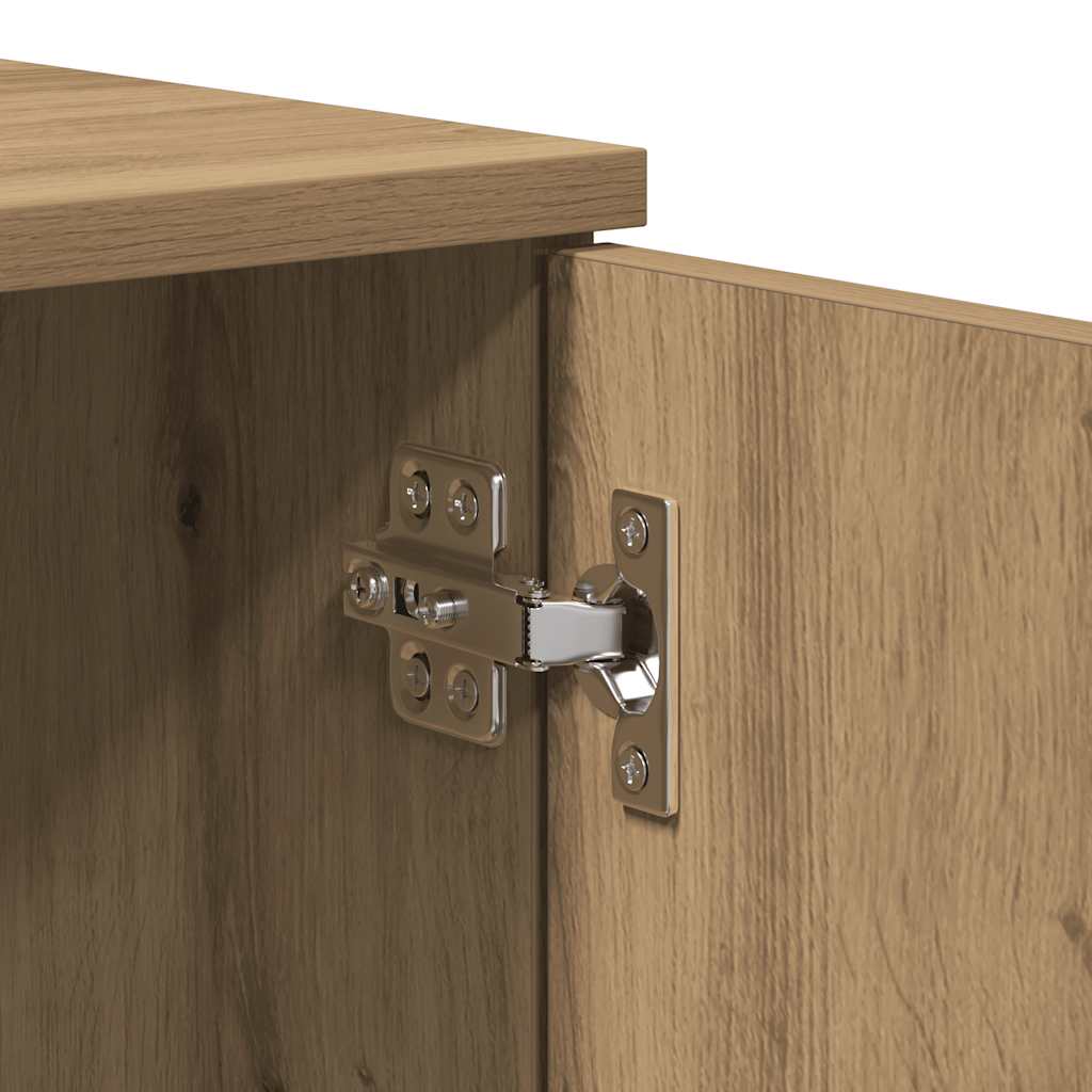 Mobile TV-Credenza TV-Console TV Artisan Rovere 140x35x40 cm Legno ingegnerizzato