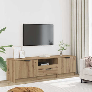 Mobile TV-Credenza TV-Console TV Artisan Rovere 140x35x40 cm Legno ingegnerizzato