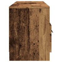 Mobile Porta TV Legno Vecchio 150x33,5x45 cm Legno Multistrato 856852