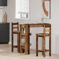 vidaXL Bancone da Muro Legno Antico 102x45x103,5cm Legno Multistrato