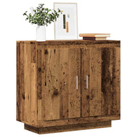 vidaXL Credenza Legno Antico 80x40x75 cm in Legno Multistrato