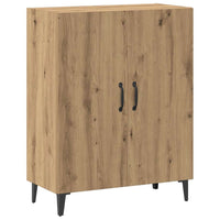 vidaXL Credenza Rovere Artigianale 70x34x90 cm in Legno Multistrato