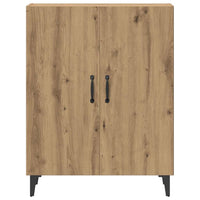 vidaXL Credenza Rovere Artigianale 70x34x90 cm in Legno Multistrato