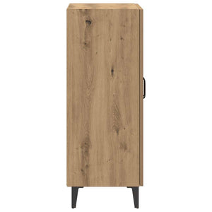 vidaXL Credenza Rovere Artigianale 70x34x90 cm in Legno Multistrato