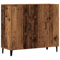 vidaXL Credenza Legno Antico 90x34x80 cm in Legno Multistrato