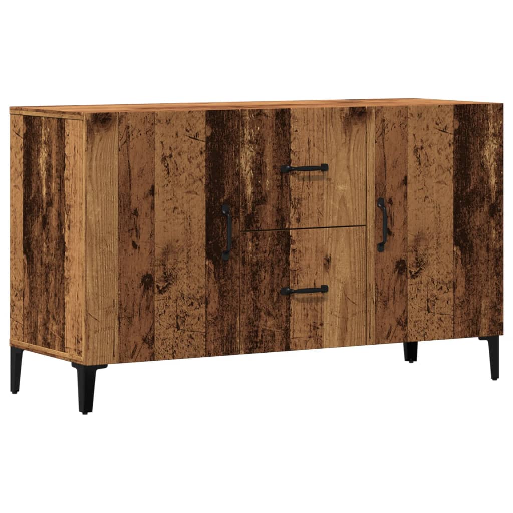 vidaXL Credenza Legno Antico 100x36x60 cm in Legno Multistrato