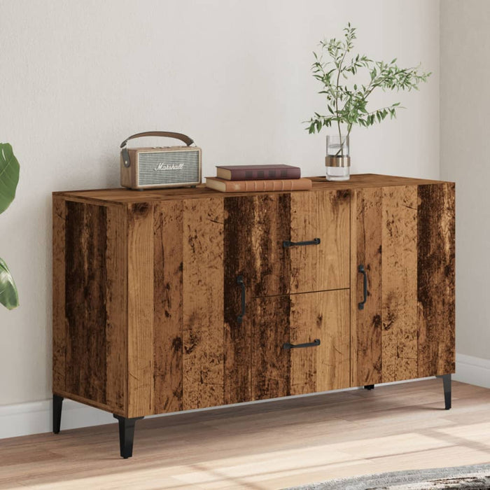 Credenza Legno Antico 100x36x60 cm in Legno Multistrato 856904