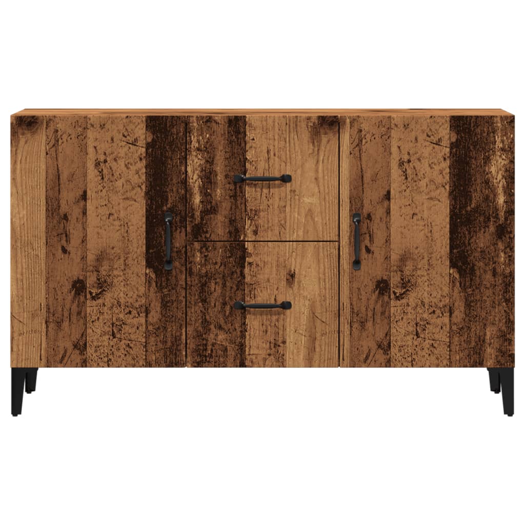 vidaXL Credenza Legno Antico 100x36x60 cm in Legno Multistrato