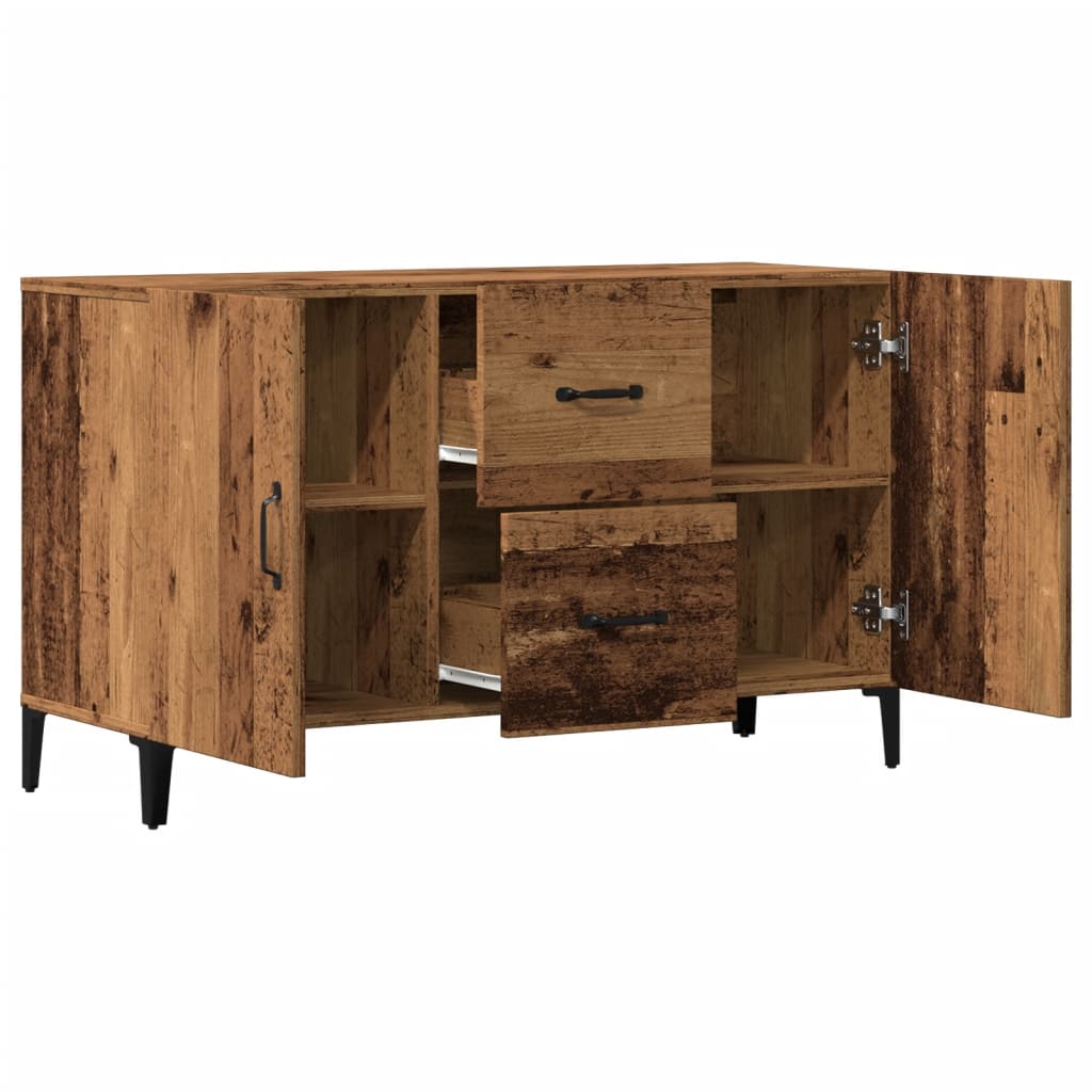 vidaXL Credenza Legno Antico 100x36x60 cm in Legno Multistrato