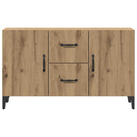 vidaXL Credenza Rovere Artigianale 100x36x60 cm in Legno Multistrato