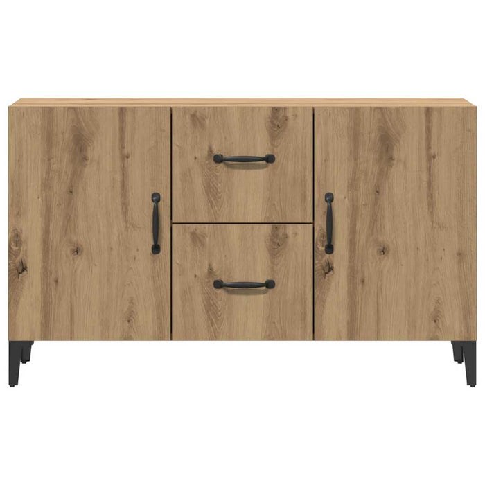 vidaXL Credenza Rovere Artigianale 100x36x60 cm in Legno Multistrato