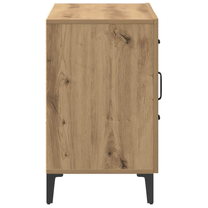 vidaXL Credenza Rovere Artigianale 100x36x60 cm in Legno Multistrato