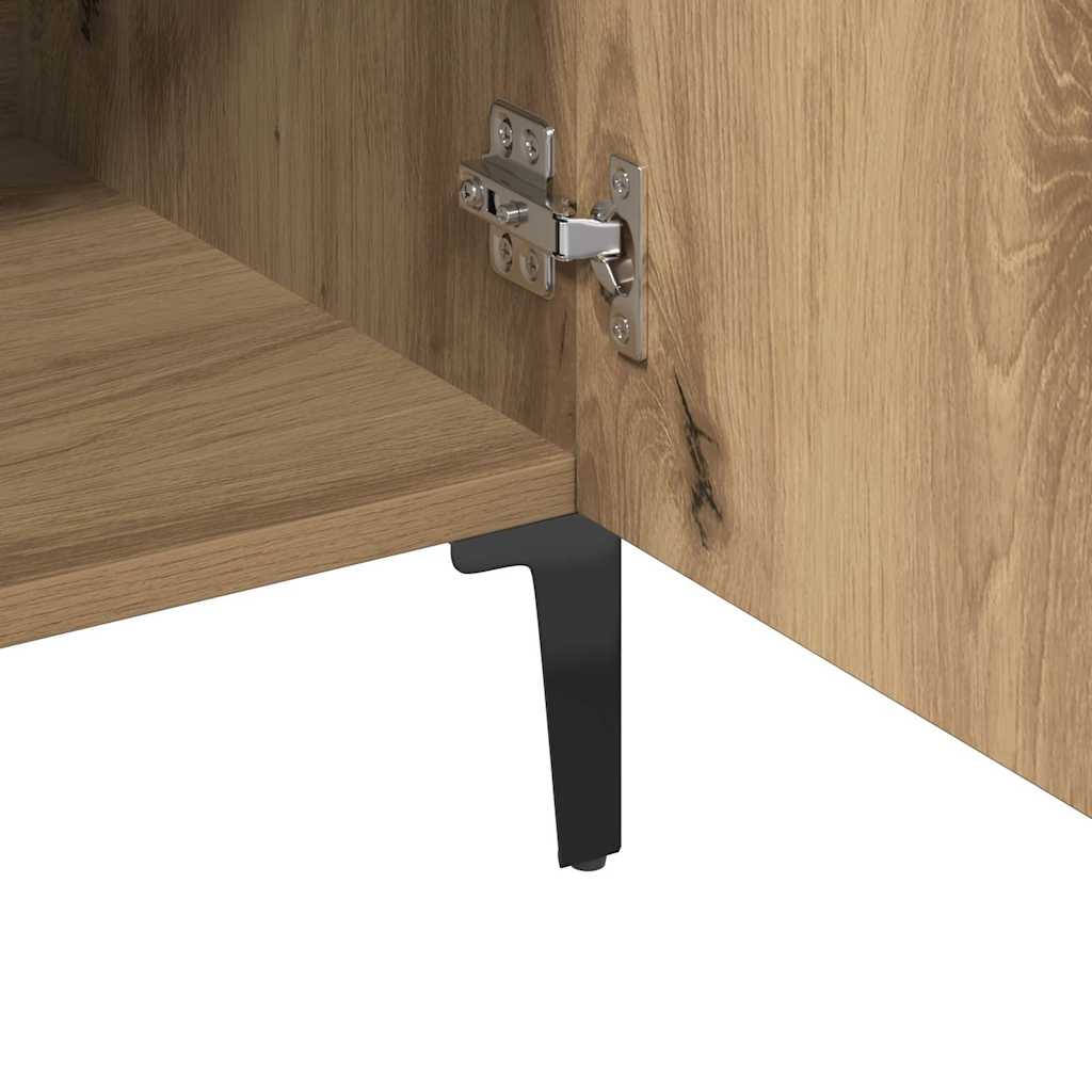 vidaXL Credenza Rovere Artigianale 100x36x60 cm in Legno Multistrato