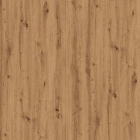 Comodini 2pz Rovere Artigianale 40x36x65cm in Legno Multistrato 856935