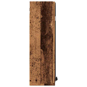 Mobile Bagno con Specchio Legno Antico Legno Multistrato 856940