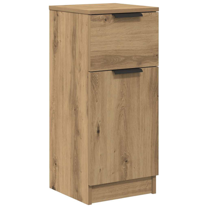 Credenza Rovere Artigianale 30x30x70 cm in Legno Multistrato 856953