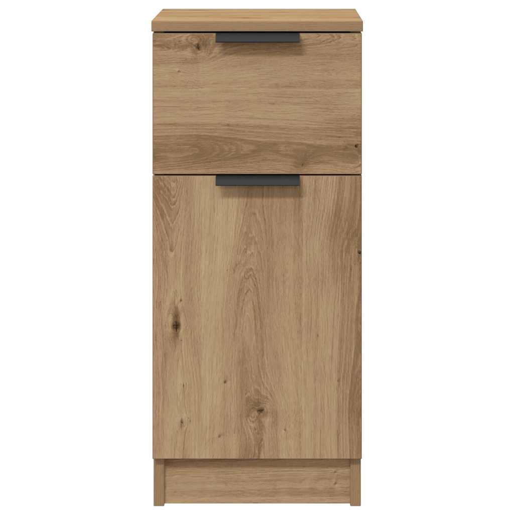 Credenza Rovere Artigianale 30x30x70 cm in Legno Multistrato 856953