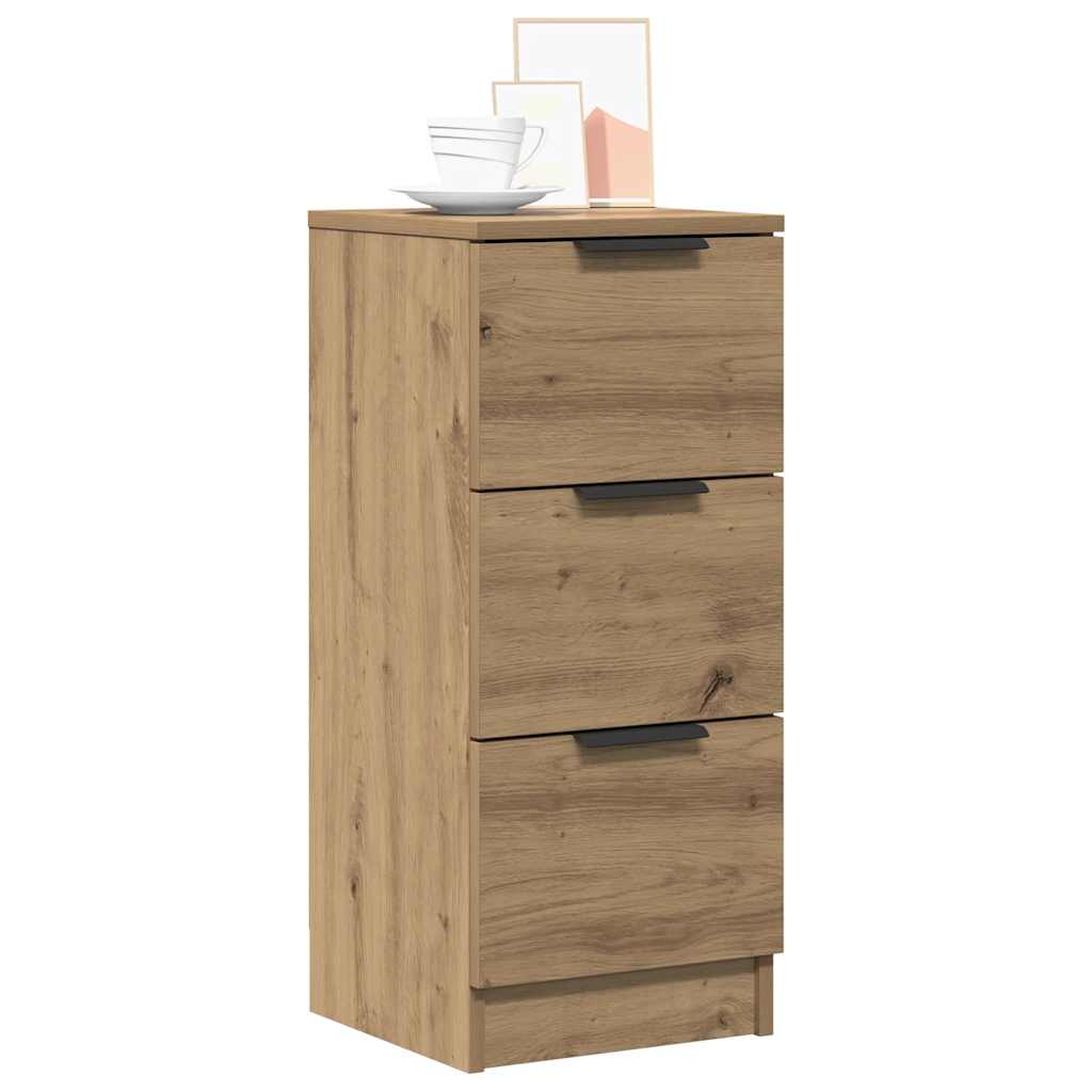 Credenza Rovere Artigianale 30x30x70 cm in Legno Multistrato 856957