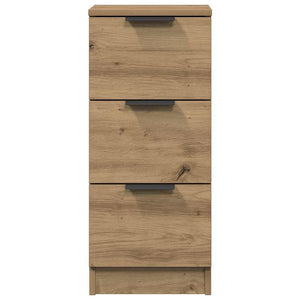 Credenza Rovere Artigianale 30x30x70 cm in Legno Multistrato 856957