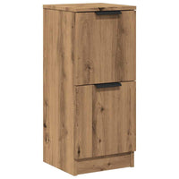 Credenza Rovere Artigianale 30x30x70 cm in Legno Multistrato