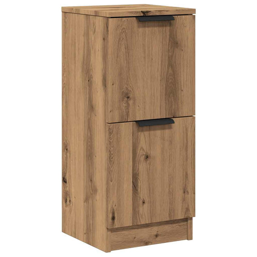 Credenza Rovere Artigianale 30x30x70 cm in Legno Multistrato 856961
