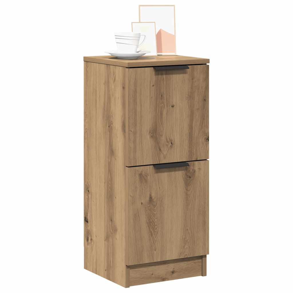 Credenza Rovere Artigianale 30x30x70 cm in Legno Multistrato 856961