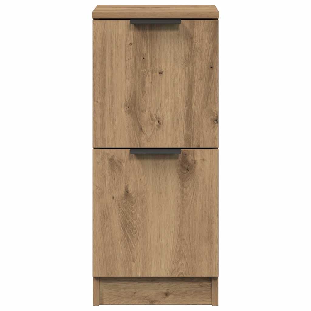 Credenza Rovere Artigianale 30x30x70 cm in Legno Multistrato 856961