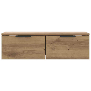 Armadietto a Muro Rovere Artigianale 68x30x20 cm in Truciolato 856984