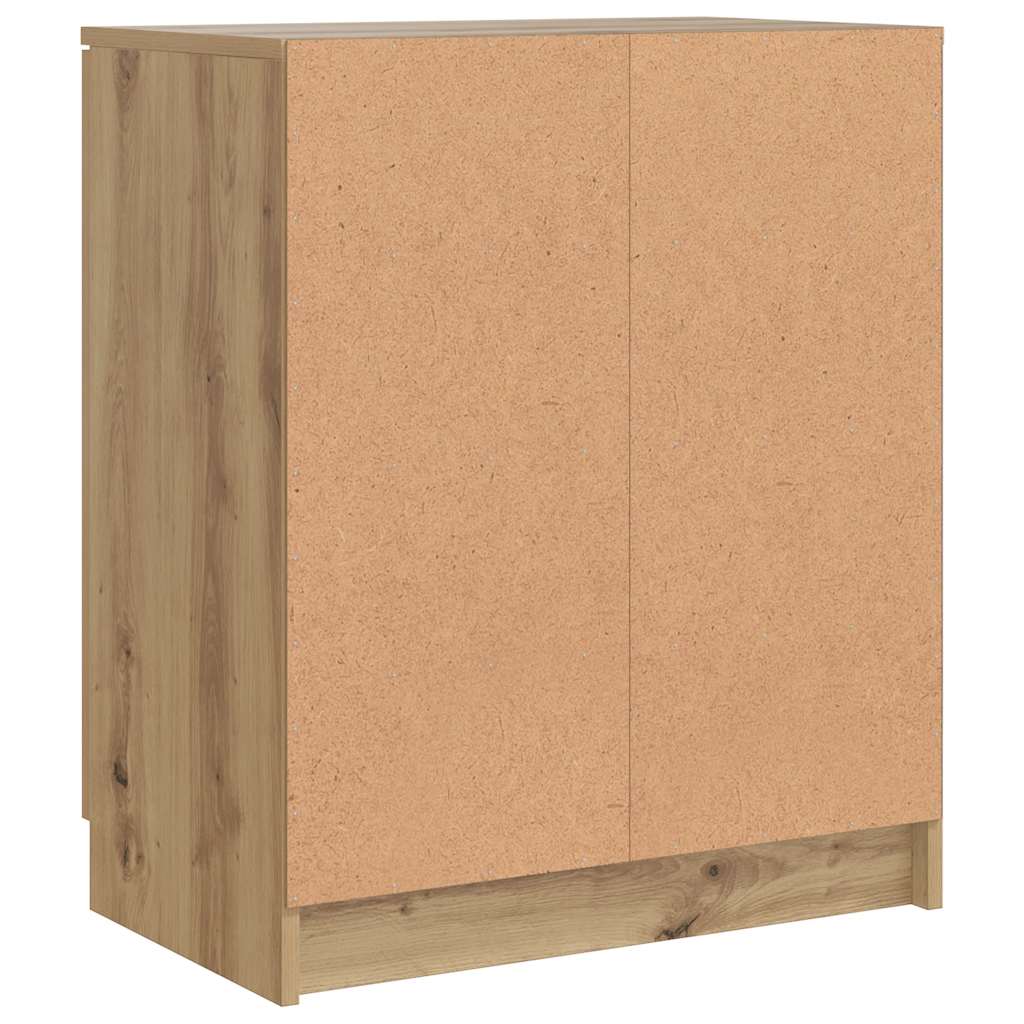 vidaXL Scarpiera Rovere Artigianale 59x35x70 cm in Truciolato