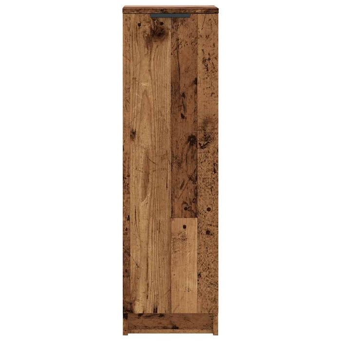 Scarpiera Legno Antico 29,5x35x100,5 cm in Truciolato 856991