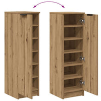 vidaXL Scarpiera Rovere Artigianale 29,5x35x100,5 cm in Truciolato