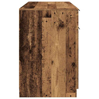 Scrivania Legno Antico 100x50x75 cm in Truciolato