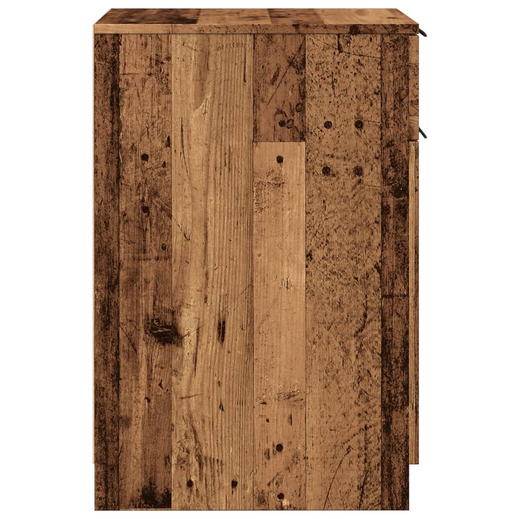 Scrivania Legno Antico 33x50x75 cm in Truciolato 856997