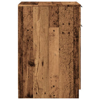 Scrivania Legno Antico 33x50x75 cm in Truciolato 856997