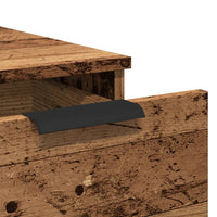 Scrivania Legno Antico 33x50x75 cm in Truciolato