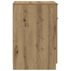 vidaXL Scrivania Rovere Artigianale 34x36x50 cm in Legno Multistrato