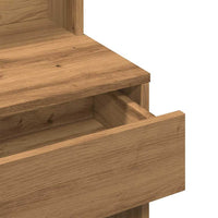 Toeletta con Specchio Rovere Artigianale 74,5x40x141 cm 857008