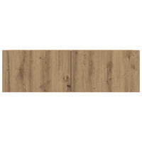 Mobili TV a Parete 2pz Rovere Artigianale 100x30x30 cm 857018