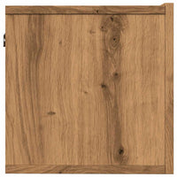 Mobili TV a Parete 2pz Rovere Artigianale 100x30x30 cm 857018