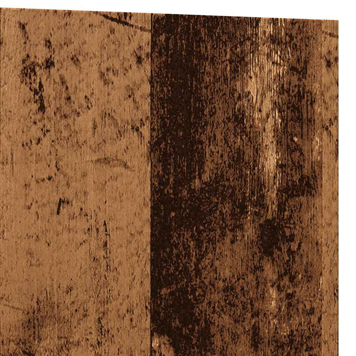 vidaXL Fioriera Legno Antico 40x40x40 cm in Legno Multistrato