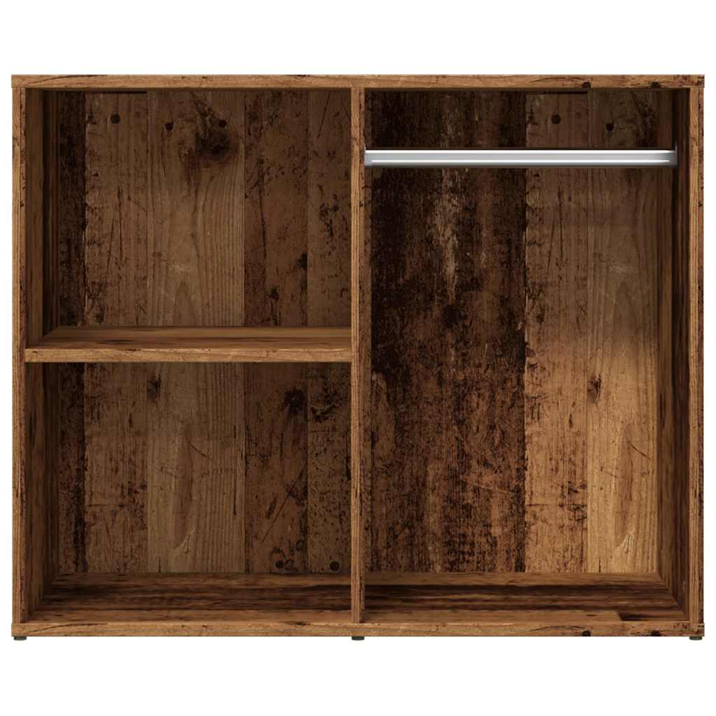 Armadietto per Cosmetici Legno Antico 80x40x65 cm in Truciolato 857031