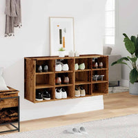 Scarpiere 2 pz Legno Antico 52x30x50 cm 857034