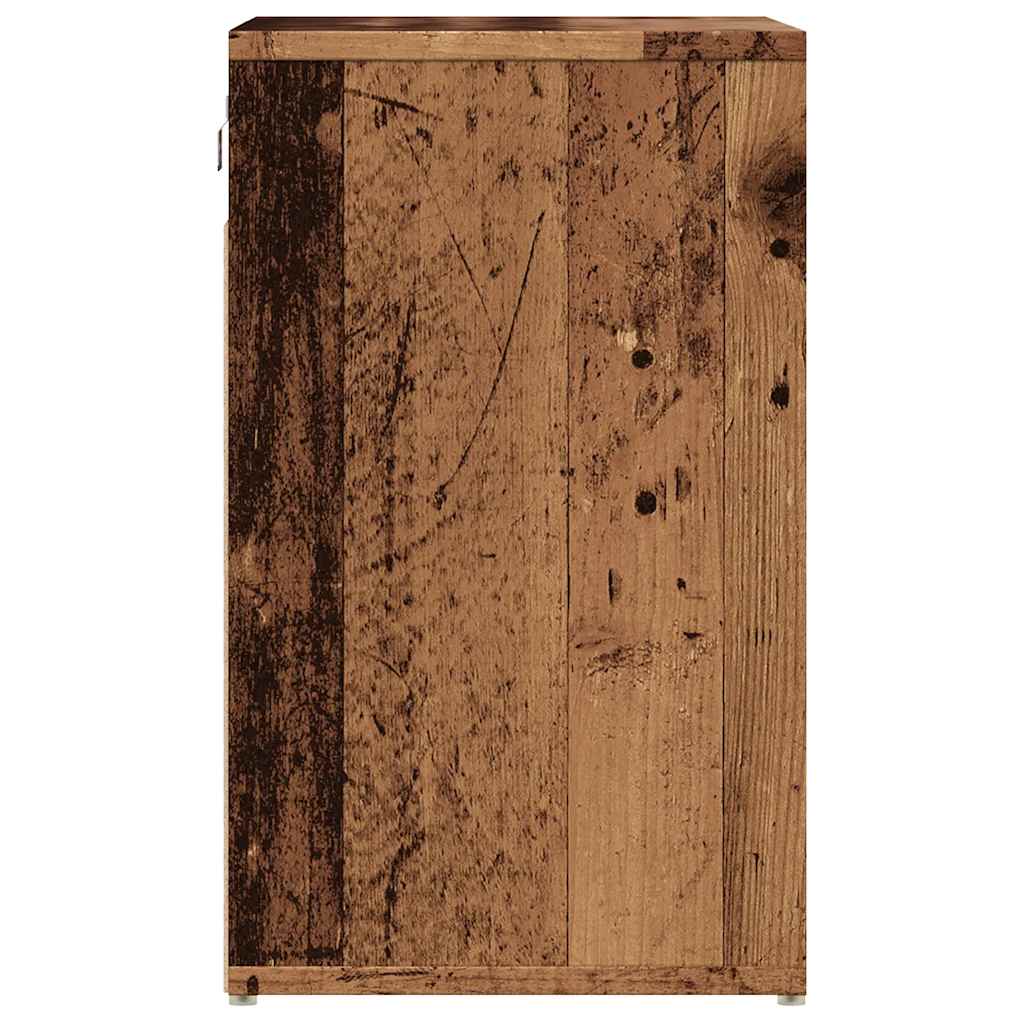 Scarpiere 2 pz Legno Antico 52x30x50 cm 857034
