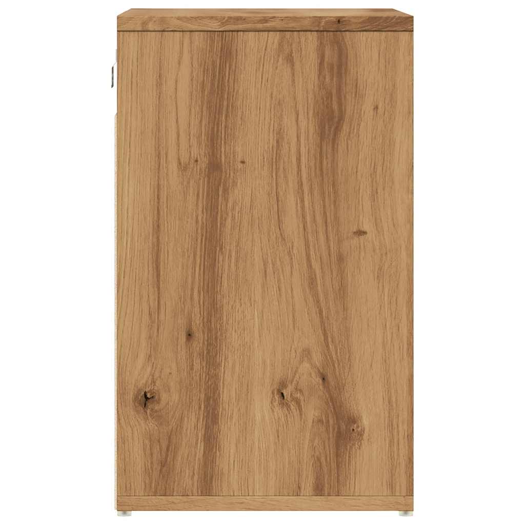 Scarpiere 2 pz Rovere Artigianale 52x30x50 cm 857036