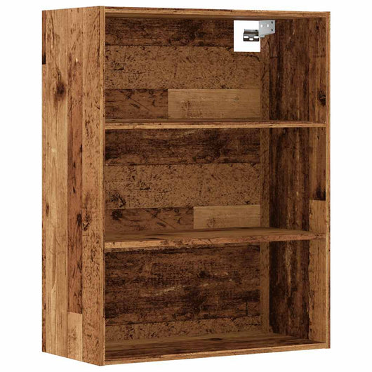 Armadietto Pensile Legno Antico 69,5x32,5x90 cm 857045