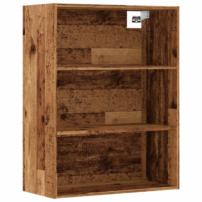 Armadietto Pensile Legno Antico 69,5x32,5x90 cm 857045
