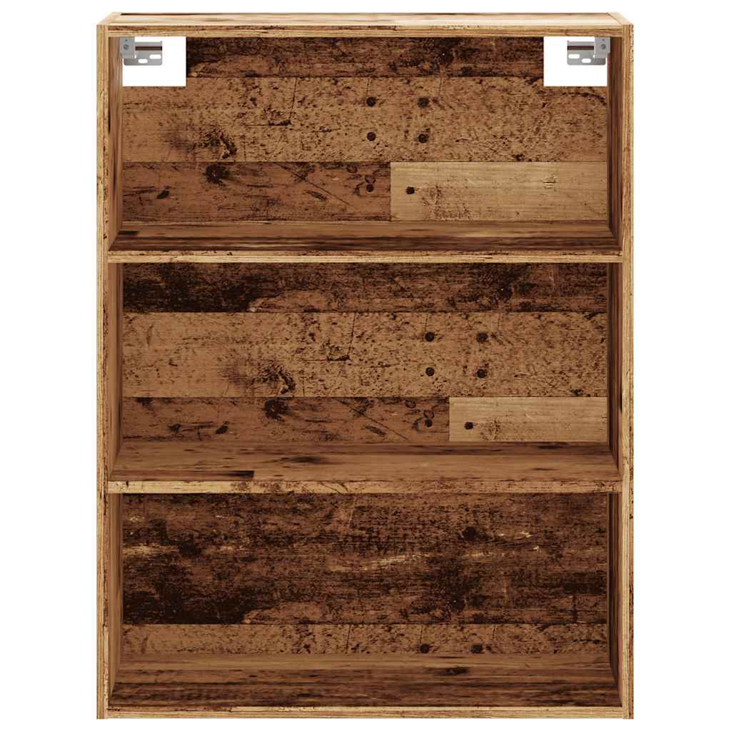Armadietto Pensile Legno Antico 69,5x32,5x90 cm 857045