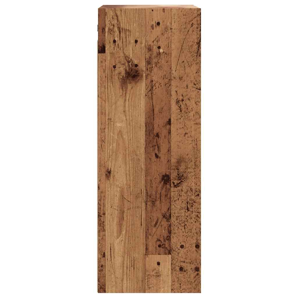 Armadietto Pensile Legno Antico 69,5x32,5x90 cm 857045