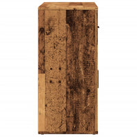 Credenza-Buffet-Armadio da cucina Legno Vecchio 80x33x70 cm in Truciolato 280700